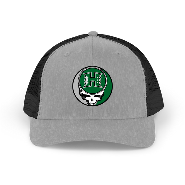 University of Hawaii Stealie Grateful Dead Trucker Cap
