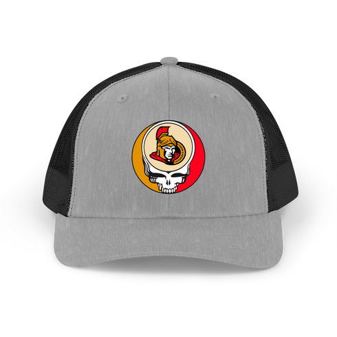 Ottawa Senators Stealie Grateful Dead Trucker Cap