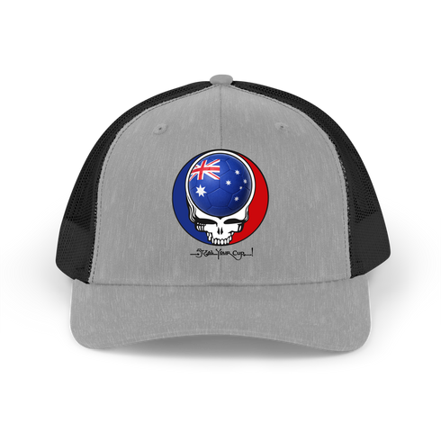 Australia FIFA World Cup Stealie Grateful Dead Trucker Cap