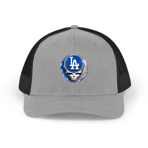 Dodgers Crystal Stealie Stealie Grateful Dead Trucker Cap