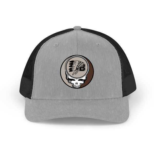 St Bonaventure Throwback Stealie Grateful Dead Trucker Cap