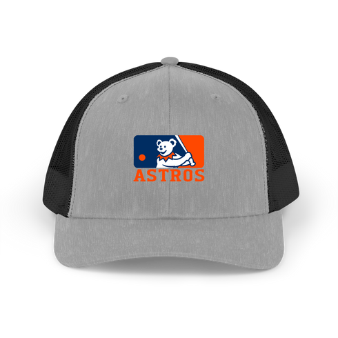 Houston Astros Logo Stealie Grateful Dead Trucker Cap