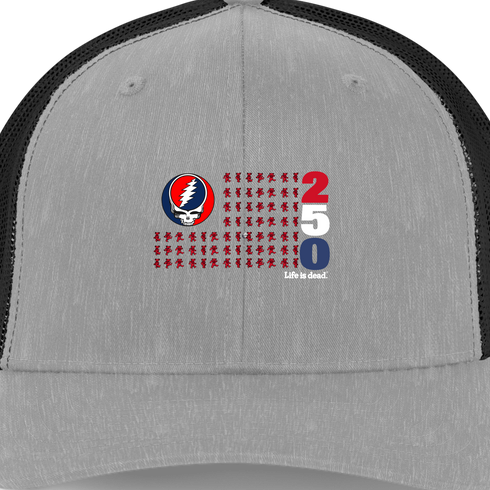 America 250 Life is dead. Stealie Trucker Cap
