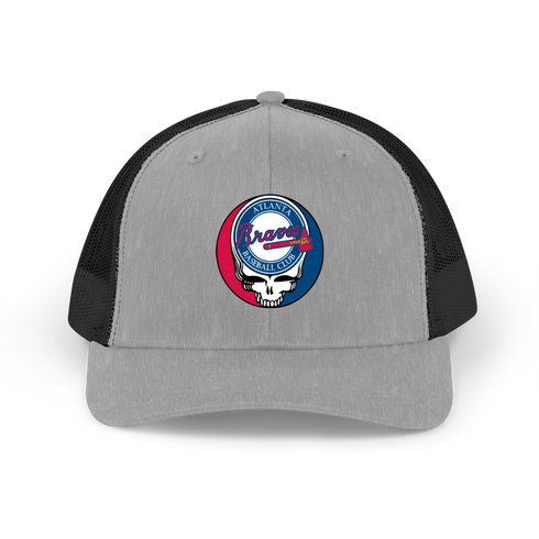 Atlanta Braves Stealie Grateful Dead Trucker Cap