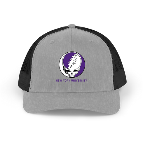 New York University (NYU) Stealie Grateful Dead Trucker Cap