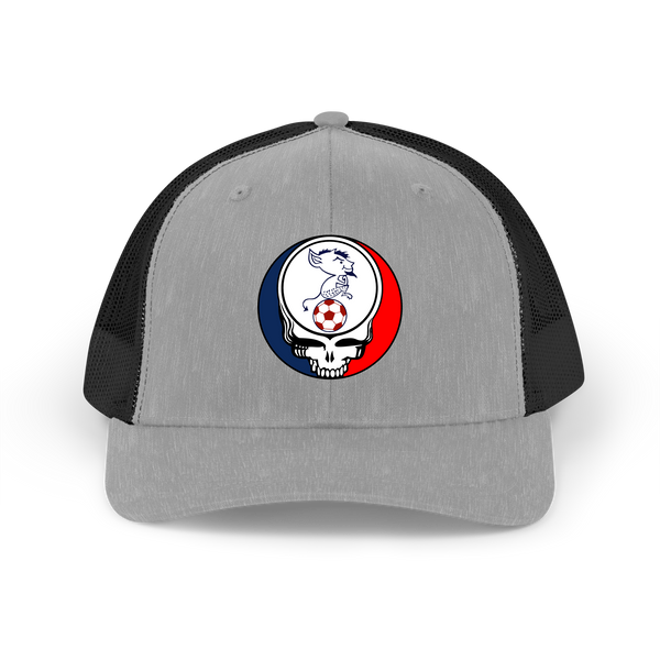 Depaul Billy Blue Stealie Grateful Dead Trucker Cap