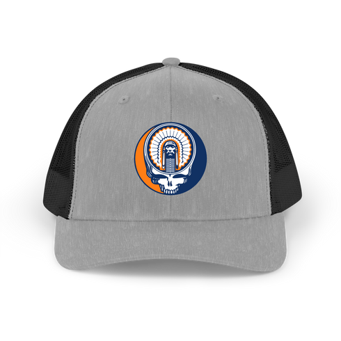 Chief Illiniwek Stealie Grateful Dead Trucker Cap