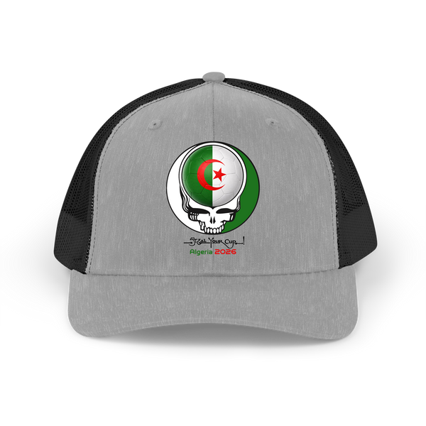 Algeria FIFA World Cup Stealie Grateful Dead Trucker Cap