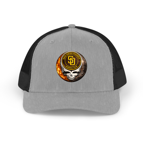 San Diego Padres Crystal Stealie Grateful Dead Trucker Cap