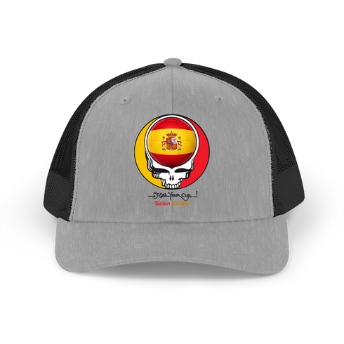 Spain FIFA World Cup Stealie Grateful Dead Trucker Cap
