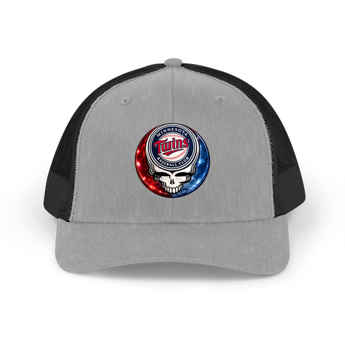 Minnesota Twins Crystal Stealie Stealie Grateful Dead Trucker Cap