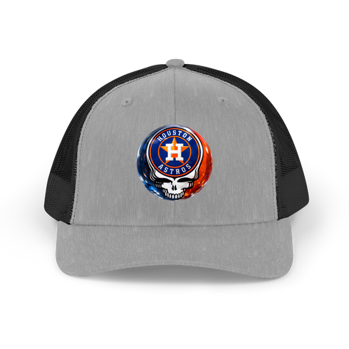 Houston Astros Crystal Stealie Stealie Grateful Dead Trucker Cap