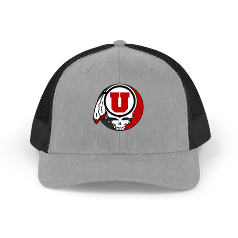 University of Utah Stealie Grateful Dead Trucker Cap