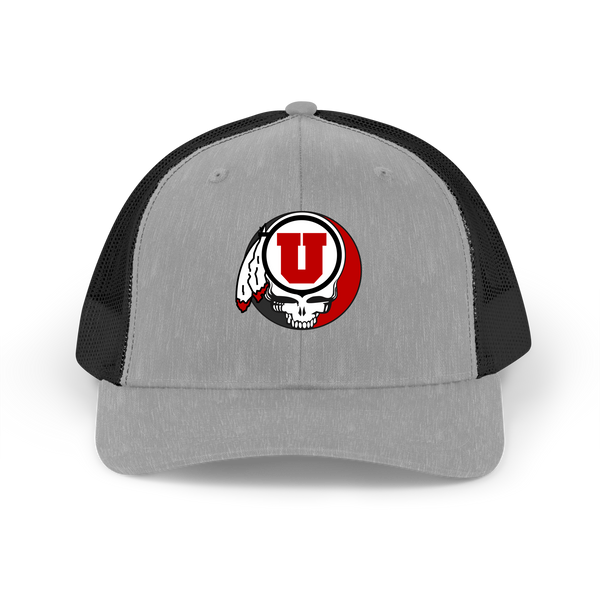 University of Utah Stealie Grateful Dead Trucker Cap