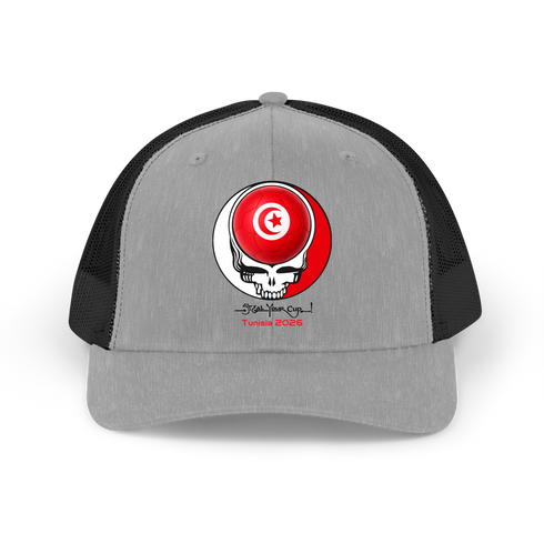 Tunisia FIFA World Cup Stealie Grateful Dead Trucker Cap