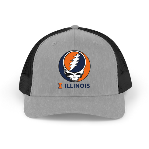 Illinois Stealie Grateful Dead Trucker Cap