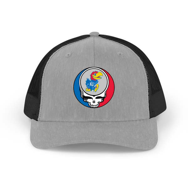 University of Kansas Stealie Grateful Dead Trucker Cap