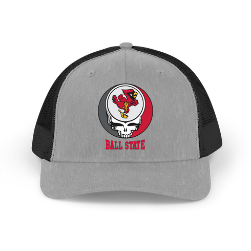 Ball State Stealie Grateful Dead Trucker Cap