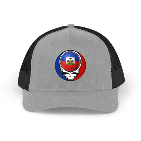 Haiti FIFA World Cup Stealie Grateful Dead Trucker Cap