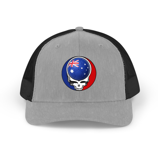 Australia FIFA World Cup Stealie Grateful Dead Trucker Cap