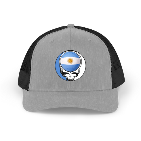 Argentina FIFA World Cup Stealie Grateful Dead Trucker Cap