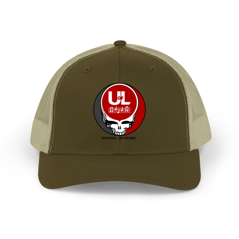 Louisville School of Music Stealie Grateful Dead Trucker Cap