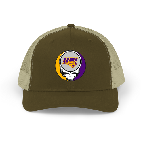 Northern Iowa Stealie Grateful Dead Trucker Cap