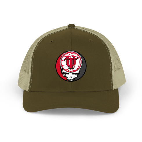 University of Tampa Volleyball Stealie Grateful Dead Trucker Cap