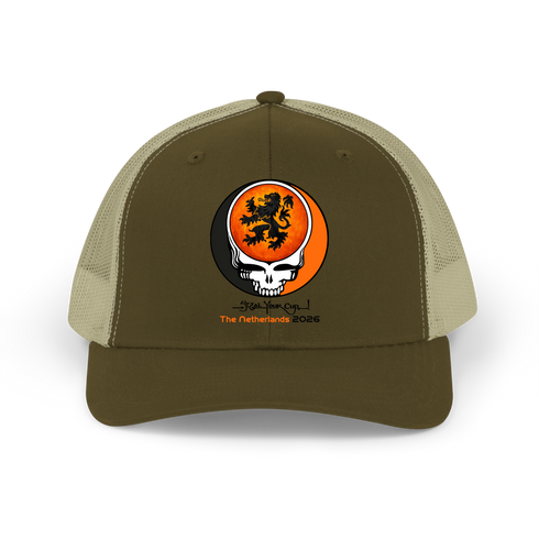 Netherlands FIFA World Cup Stealie Grateful Dead Trucker Cap