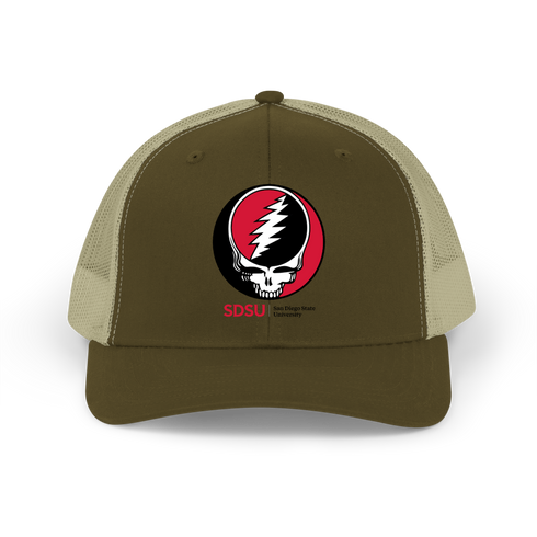 San Diego State University Stealie Grateful Dead Trucker Cap