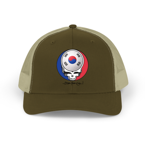 South Korea FIFA World Cup Stealie Grateful Dead Trucker Cap