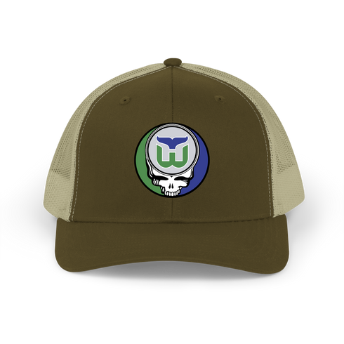 Whalers Stealie Grateful Dead Trucker Cap