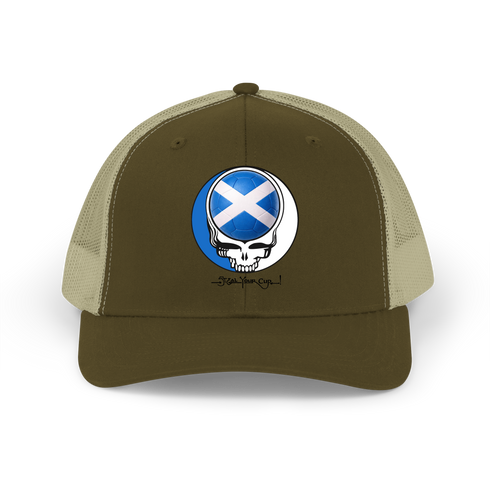 Scotland FIFA World Cup Stealie Grateful Dead Trucker Cap