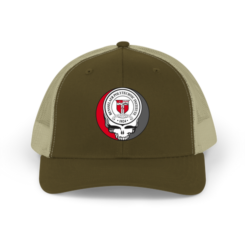 RPI Stealie Grateful Dead Trucker Cap