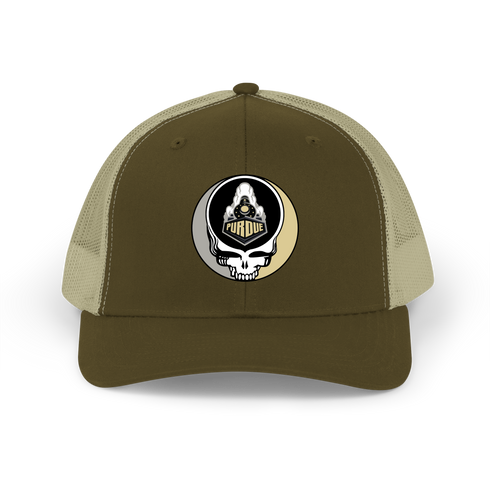 Purdue Stealie Grateful Dead Trucker Cap