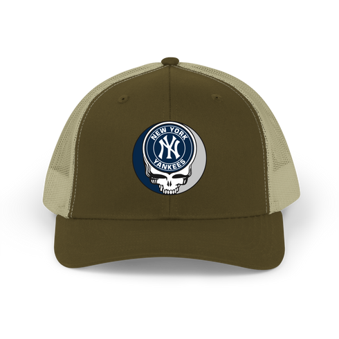New York Yankees Stealie Grateful Dead Trucker Cap