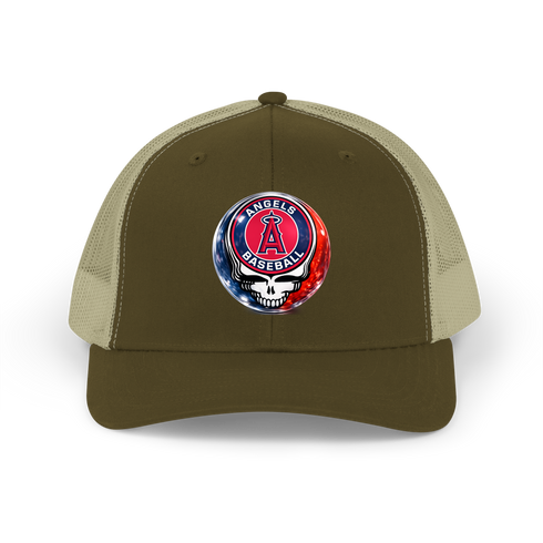 Angels Crystal Stealie Stealie Grateful Dead Trucker Cap