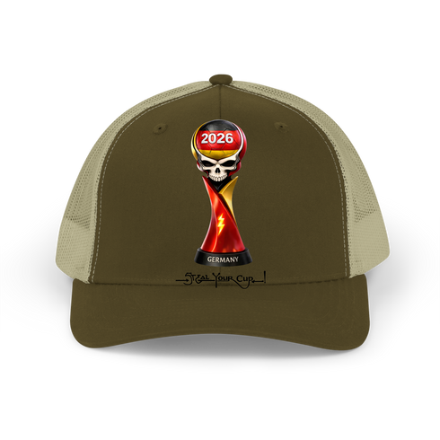 German FIFA World Cup Stealie Grateful Dead Trucker Cap