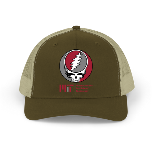 MIT Stealie Grateful Dead Trucker Cap