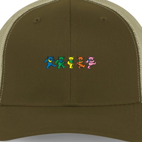 Dancing Bears Grateful Dead Trucker Cap