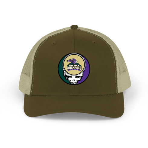 Saint Michaels Stealie Grateful Dead Trucker Cap