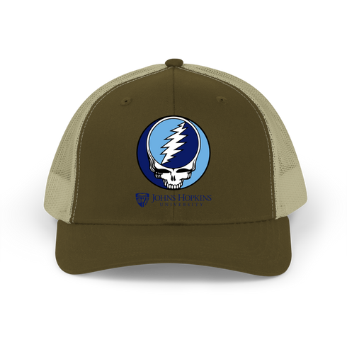 Johns Hopkins Stealie Grateful Dead Trucker Cap