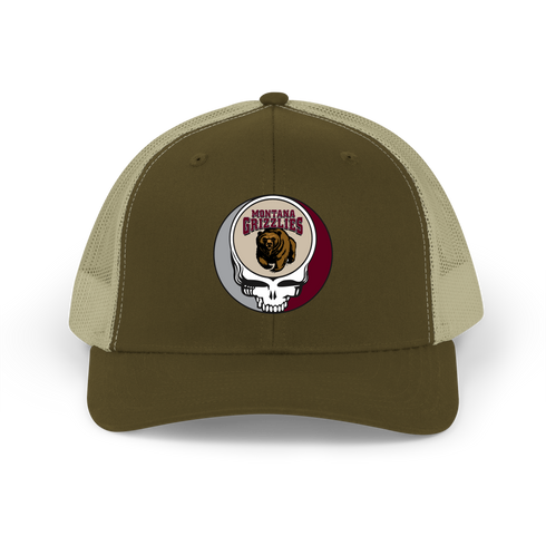 University of Montana Stealie Grateful Dead Trucker Cap