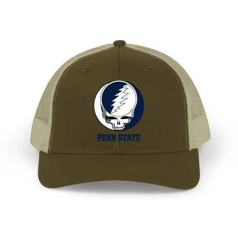 Penn State Stealie Grateful Dead Trucker Cap