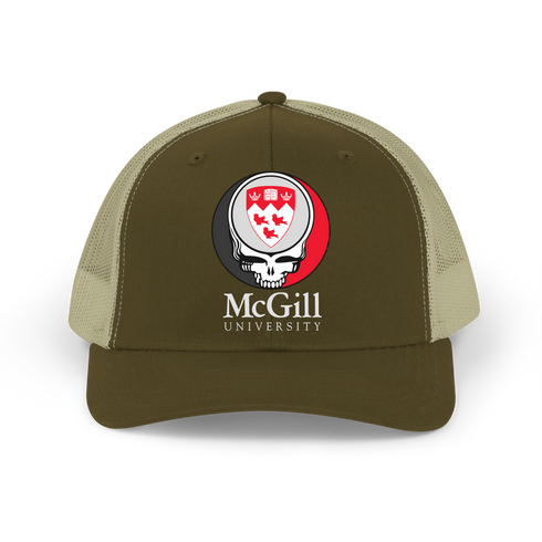McGill University Stealie Grateful Dead Trucker Cap
