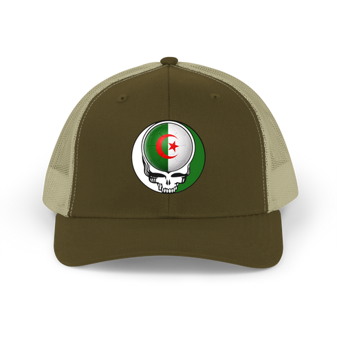 Algeria FIFA World Cup Stealie Grateful Dead Trucker Cap