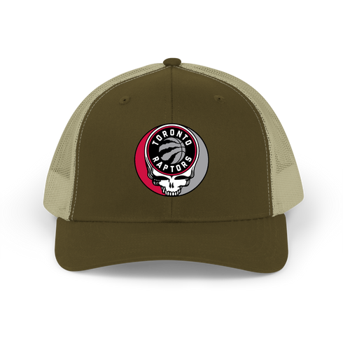 Toronto Raptors Stealie Grateful Dead Trucker Cap
