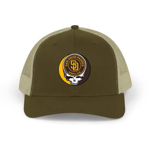 San Diego Padres Stealie Grateful Dead Trucker Cap