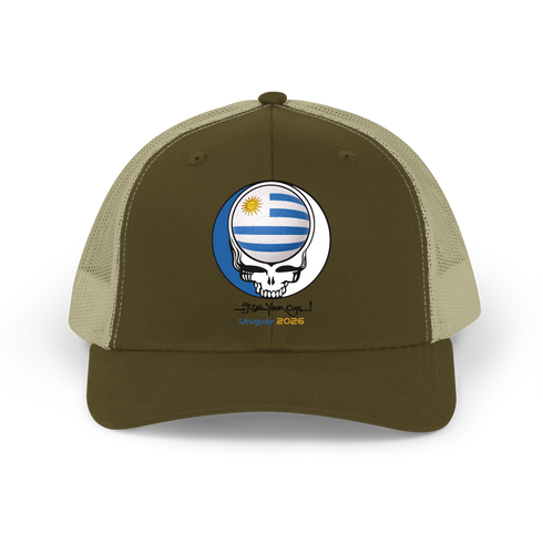 Uruguay FIFA World Cup Stealie Grateful Dead Trucker Cap