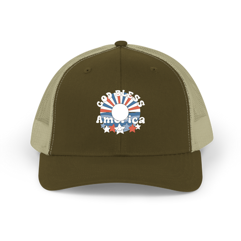 USA Stealie Grateful Dead Trucker Cap